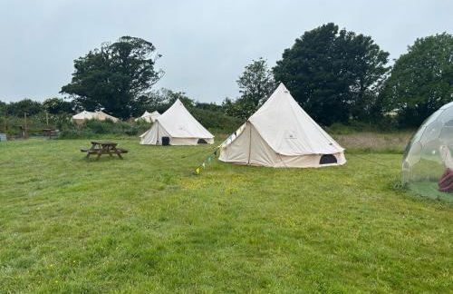 Cozy Hot Tent With Log Burner & Hot Tub Left Tent - Foto 21