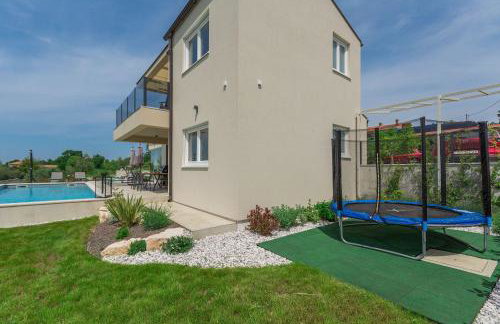 Neue und hundefreundliche Villa mit Panorama-Meerblick, Privatpool, Grillbereich, Babybett, Waschmaschine - Foto 39