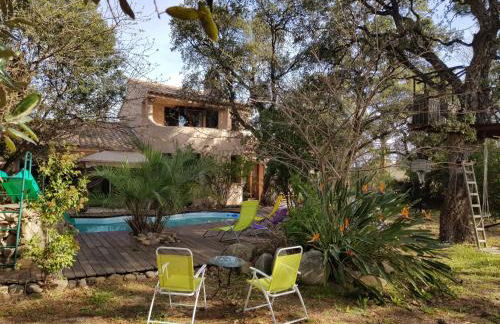 LA MARINE Piscine chauffée villa avec piscine 5 mn à pied de la mer - Foto 16