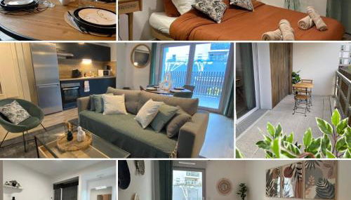 T3 Moderne - Proche tram - Parking privé - Foto 3