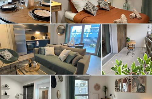 T3 Moderne - Proche tram - Parking privé - Foto 3