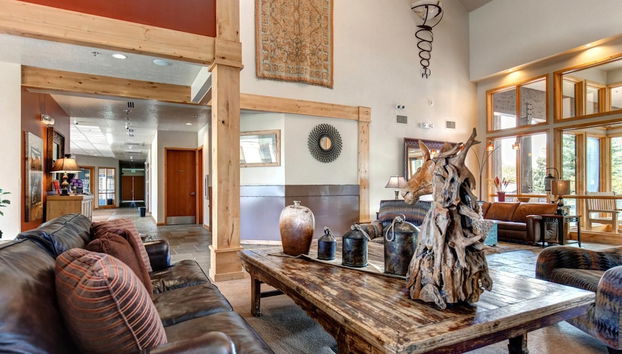 Sala de estar do lobby