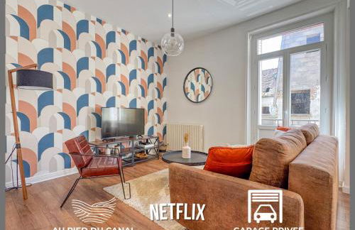 Le Canal,Hyper centre, Cosy, fibre, parking privée, 1 a 4 pers - Photo 1