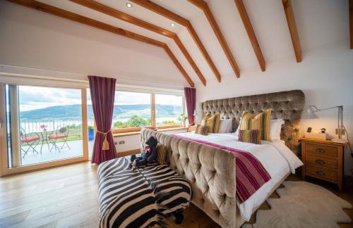 Knockderry Lodge -Private Luxury pet-friendly accommodation in Scotland with hot tub - Foto 8