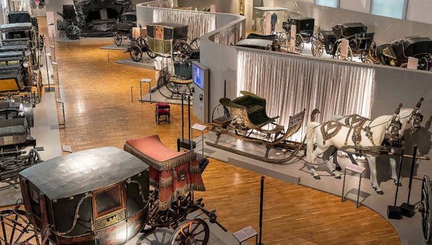 Exposição de carruagens em Viena