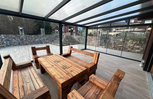 Ferienhaus MILA - Pool, Sauna, Whirlwanne, 5000qm Privatgelände mit Bolzplatz - Foto 20