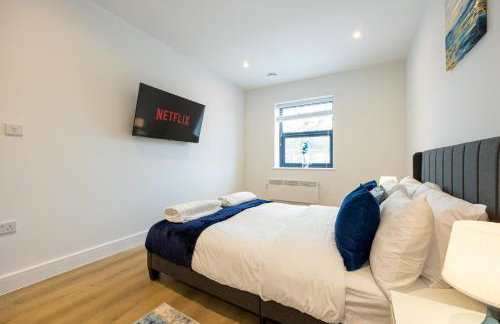 Modern 2 Bed near Wythenshawe Hospital and Manchester Airport With Parking - Foto 10