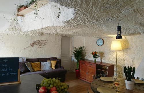 Les Gîtes des Châteaux, gîtes troglodytiques - Foto 41