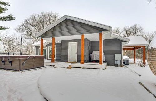 Hot Tub, Dock and Sauna! Lake Wisconsin Retreat - Foto 36