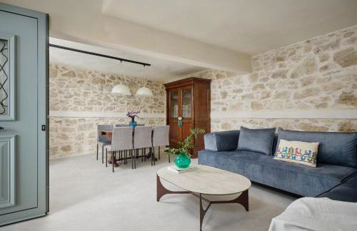 Chic Greek Cave Maisonette with hot tub - Foto 18