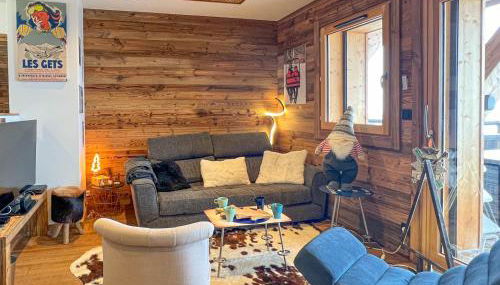 Bel appartement aux Gets avec sauna, jacuzzi et Wi-Fi - FR-1-671-289 - Foto 2