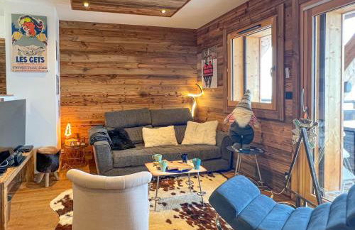 Bel appartement aux Gets avec sauna, jacuzzi et Wi-Fi - FR-1-671-289 - Foto 2