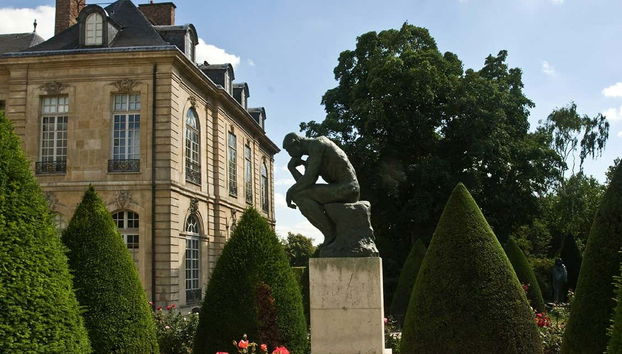 Il Pensatore, una delle opere più conosciute di Rodin