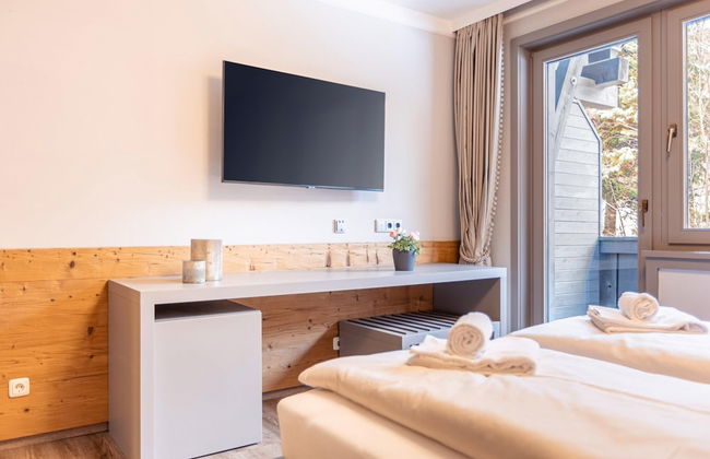 Apartment mit 1 Schlafzimmer in Saalbach-Hinterglemm mit terrasse und sauna - Foto 7