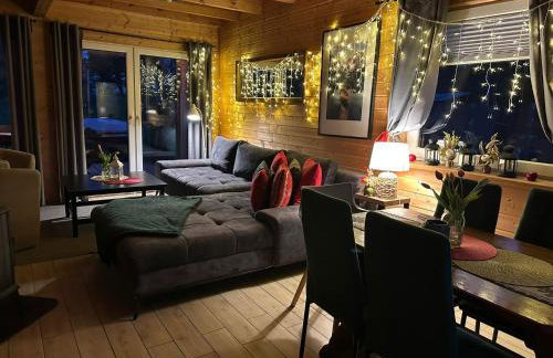 Górskie kaszuby ,Gołubie ,Domek w sielskim klimacie ,niedaleko stoku Koszałkowo na Kaszubach-do 10 osob,sauna ,balia,kominek,opcja kuligu - Foto 29