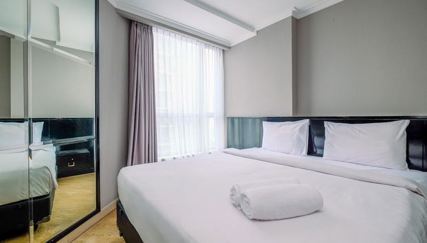 Nice And Elegant 2Br Apartment At Taman Rasuna Kuningan - Foto 3, Habitación