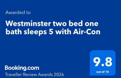 Westminster two bed one bath sleeps 5 with Air-Con - Photo 10