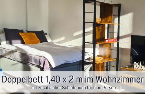 Lichtdurchflutete moderne Stadtwohnung, Küche, Waschtrockner, SmartTV - Foto 20