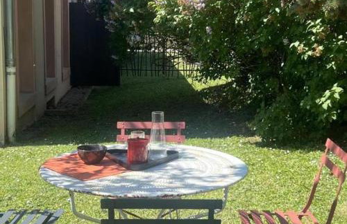 Gîte contemporain côté Sioule à Ébreuil, 4 pers, jardin - FR-1-489-551 - Foto 24