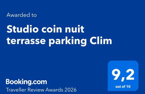Studio coin nuit terrasse parking Clim - Foto 13