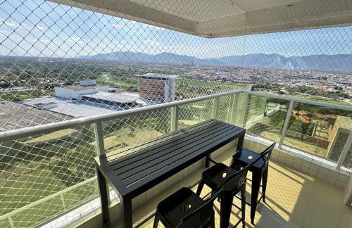 Incrível cobertura para família com 2 quartos e ar - Foto 6