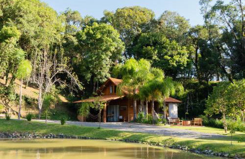 Chalé Nosso Paraiso RV Rio Cristalino e Lago - Foto 1