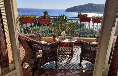 Vintage flat on Villefranche bay - free car park - Foto 19