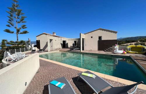 VILLA A SCOPA 14 VUE PANORAMIQUE MER * - Foto 7