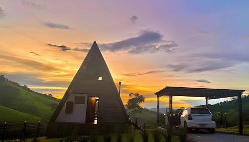 Cabaña Triángulo del Sol | Vista a las montañas | Hidromasaje | Aire - Foto 1