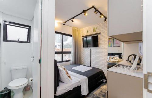 Estúdio One Ecovile | Vista Espetacular | Gonzaga Stays - Foto 30