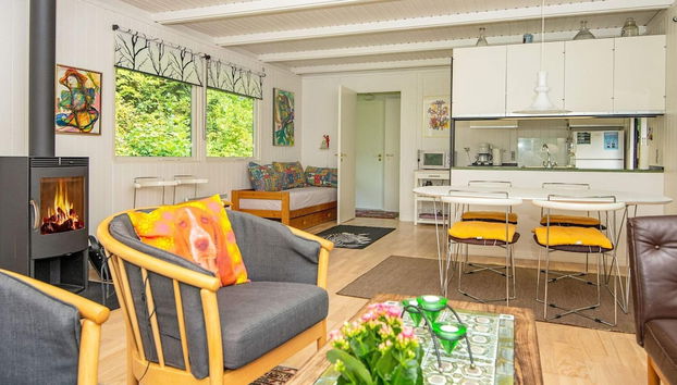 Tranquil Lakeside Retreat in Ry-by Traum - Foto 2, Zona de estar