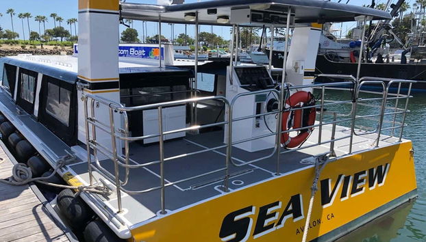 Passeio de barco com fundo de vidro por Long Beach - Foto 2, Você vem a bordo do barco em Long Beach?