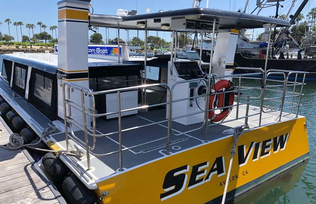 Passeio de barco com fundo de vidro por Long Beach - Foto 2