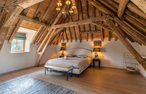 Villa avec piscine en forêt, 2H Paris, 6 Chambres - Foto 44