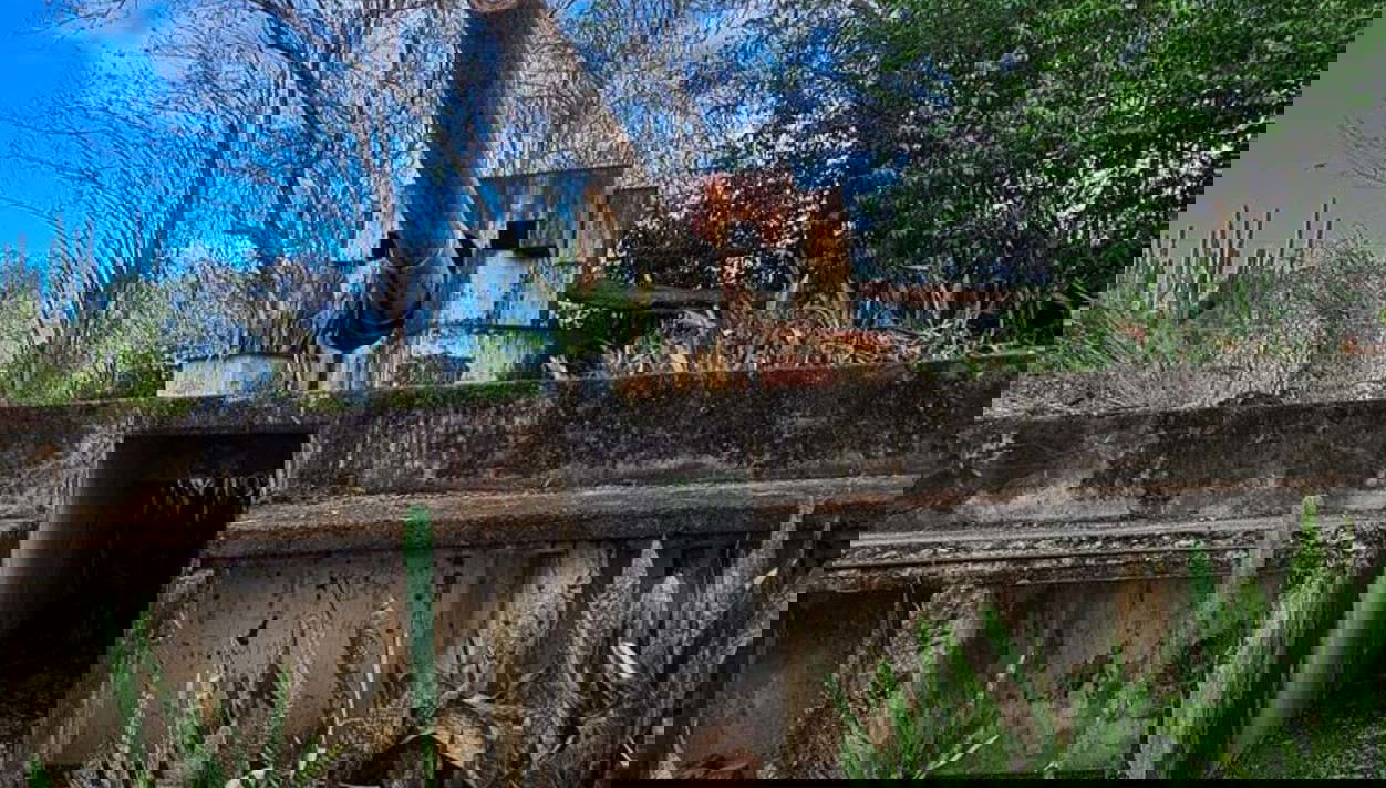 Vestiges d'une ancienne artillerie