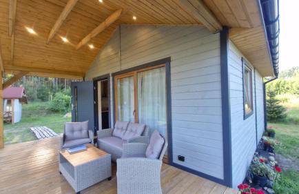 Domek Zacisze nad Zatoką przy jeziorze Komorze - Foto 1