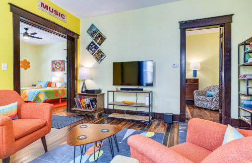 Retro-Inspired Indy Home Walk to Fountain Square! - Foto 5