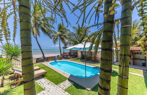 Paraíso de Tabuba - casa de aluguel por temporada - 32km de Maceió-AL - Pé na areia - 24h de Frente para o mar - Photo 17