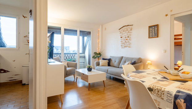 Apartment Le Garden Fleuri by Interhome - Foto 2, Living Room