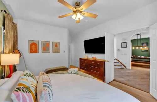 Sleeps 14 Pool Hot Tub Sauna Pickleball Arcade - Foto 78