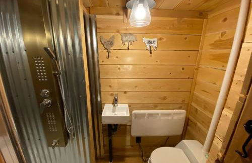 Glamping-Sky Dome Yurt-Tiny House-2 modern composting toilet - Foto 41