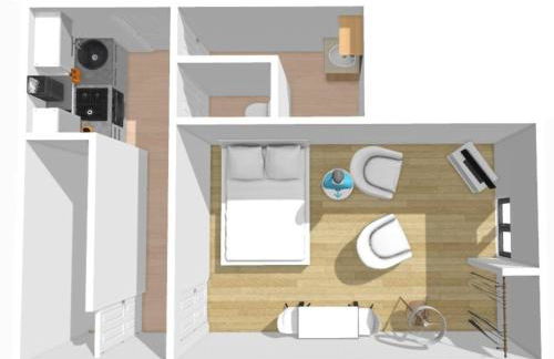 Apt T1 Cosy et ambiance Zen "Cottage de Moissac" - Foto 10