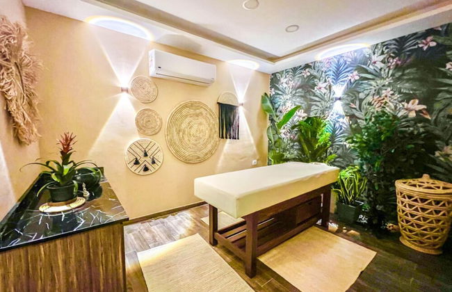 Bali Themed Luxury Spacious 3 Bed Balcony Pool Gym - Foto 24