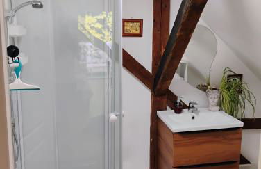 Gîte Le Marronnier, parking et terrasse au calme, entre Colmar-Riquewihr et Obernai, vue sur espaces verts et coteaux d Alsace, route du vin-châteaux - Foto 27