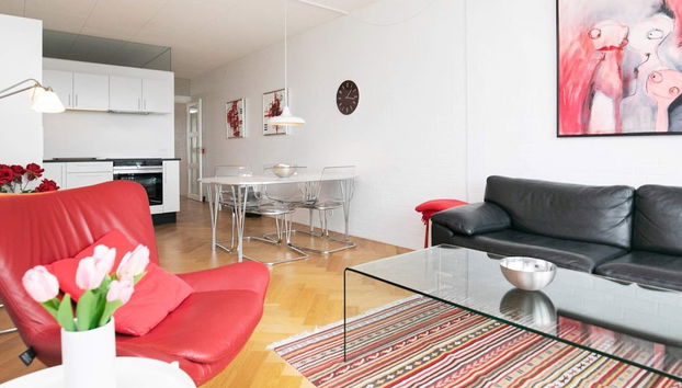 Apartment on a Holiday Park in Blokhus - Foto 4, Zona de estar