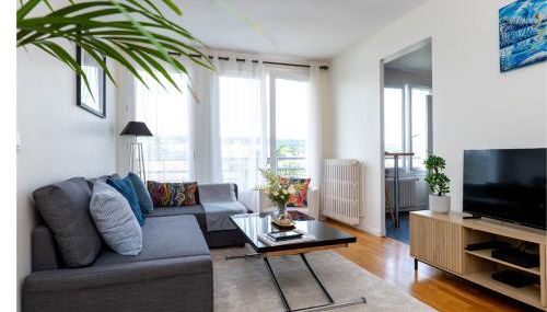 Appartement T2, fonctionnel, Parking,balcon ,2 minutes gare ,17 minutes Paris - Foto 2