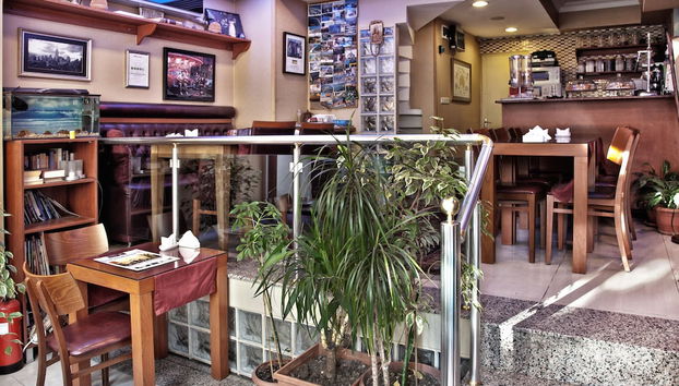 Zona de estar del vestíbulo