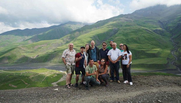 One the road to Khinalig