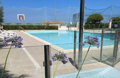 Apartament Mare e Sole z basenem i przy plaży - Foto 1