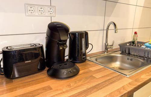 Ruhr Business Apartments Essen Apartment mit 8 Einzelbetten Privat Parkplatz - Foto 17